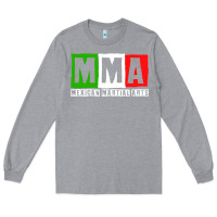 Heather Grey mexican martial arts combat mexico fighter themed pullover hoodie Long Sleeve Tee - linhVisuals