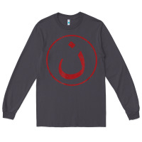 Smoke nazarene n christian in arabic symbol t shirt Long Sleeve Tee - linhVisuals
