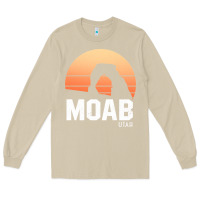 Mushroom moab utah arches national park vintage retro outdoor hiking pullover h Long Sleeve Tee - linhVisuals