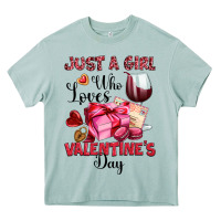 Arona just a girl who loves valentine's day Heavy Core Tee - OliviaCreatesArt