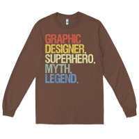 Chestnut funny graphic designer t shirt Long Sleeve Tee - linhVisuals
