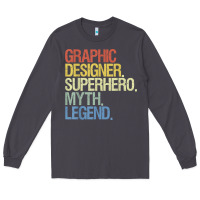 Funny Graphic Designer T Shirt Long Sleeve Tee | Teevron