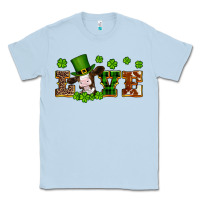 Dusty Blue st patricks love heifer Classic Tee - Artiststas