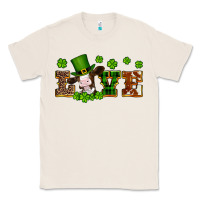 Natural st patricks love heifer Classic Tee - Artiststas
