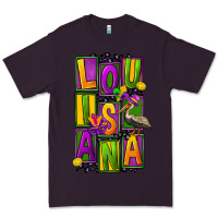 Plum mardi gras louisiana Premium Tee - FaDigitalArtStudio