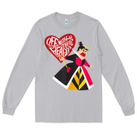 Moon Dust alice in wonderland queen of hearts off with their heads tank top Long Sleeve Tee - linhVisuals