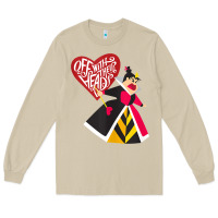 Mushroom alice in wonderland queen of hearts off with their heads tank top Long Sleeve Tee - linhVisuals