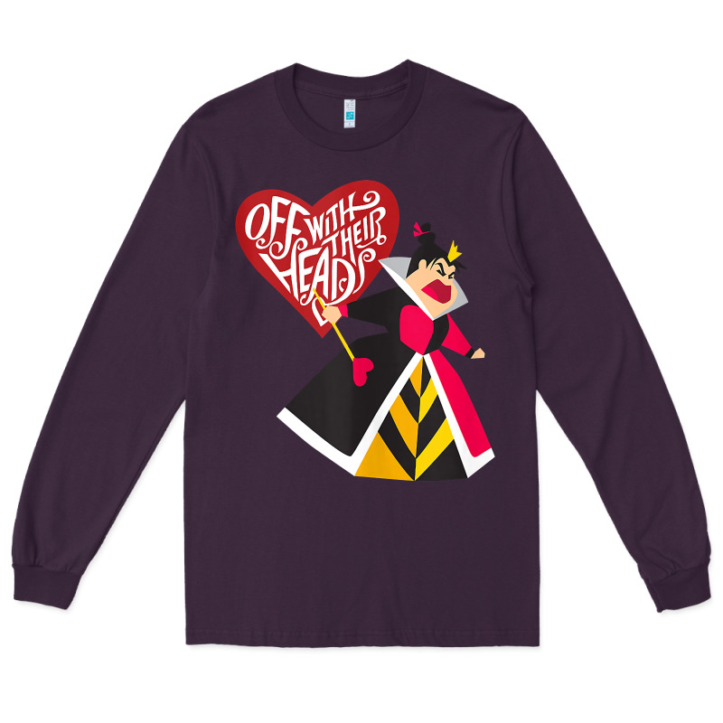 Alice In Wonderland Queen Of Hearts Off With Their Heads Tank Top Long Sleeve Tee by linhVisuals | Teevron