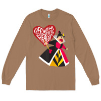 Toasted Coconut alice in wonderland queen of hearts off with their heads tank top Long Sleeve Tee - linhVisuals