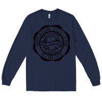 Navy wheaton college illinois Long Sleeve Tee - linhVisuals