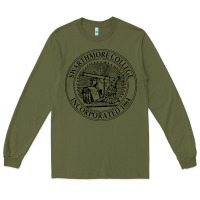 Army Green swarthmore college Long Sleeve Tee - linhVisuals