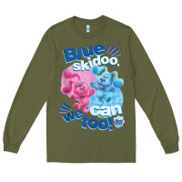 Army Green blue's clues & you blue skidoo, we can too tank top Long Sleeve Tee - linhVisuals
