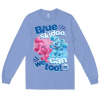 Colony Blue blue's clues & you blue skidoo, we can too tank top Long Sleeve Tee - linhVisuals