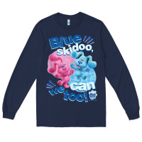 Navy blue's clues & you blue skidoo, we can too tank top Long Sleeve Tee - linhVisuals