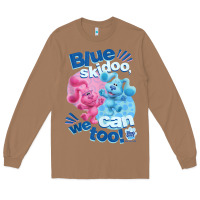 Toasted Coconut blue's clues & you blue skidoo, we can too tank top Long Sleeve Tee - linhVisuals