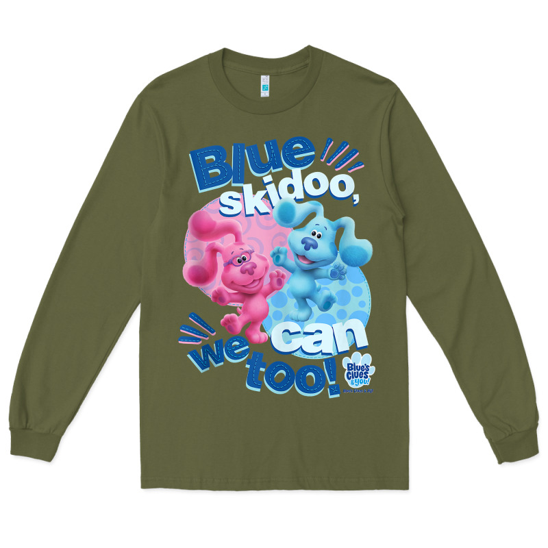Blue's Clues & You Blue Skidoo, We Can Too Tank Top Long Sleeve Tee by linhVisuals | Teevron