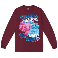 Burgundy blue's clues & you blue skidoo, we can too tank top Long Sleeve Tee - linhVisuals