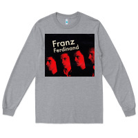 Heather Grey #franz ferdinand (10) Long Sleeve Tee - linhVisuals