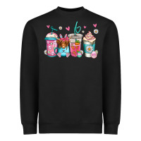 Black easter longhaired cow coffee cups Heavyweight Sweatshirt - Jasminsmagicworld