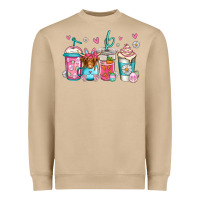 Mushroom easter longhaired cow coffee cups Heavyweight Sweatshirt - Jasminsmagicworld
