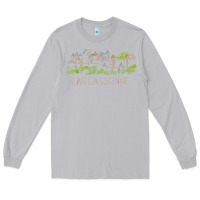 Moon Dust carcassonne france unique hand drawn art gift men women t shirt Long Sleeve Tee - linhVisuals