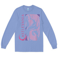 Colony Blue castlevania alucard dark portrait t shirt Long Sleeve Tee - linhVisuals