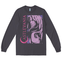 Smoke castlevania alucard dark portrait t shirt Long Sleeve Tee - linhVisuals