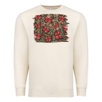 Sandshell Easter Butterflies Background Premium Sweatshirt - RanaPortraitStore
