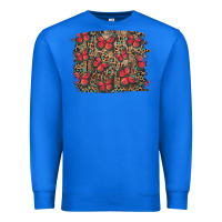 True Royal Easter Butterflies Background Premium Sweatshirt - RanaPortraitStore
