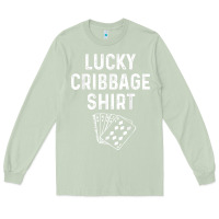 Matcha funny cribbage shirt lucky card game player lover gift t shirt Long Sleeve Tee - linhVisuals