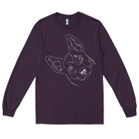 Plum funny australian cattle dog t shirt Long Sleeve Tee - linhVisuals
