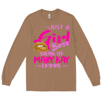 Toasted Coconut just a girl boss building her mary kay empire gift for women t shirt Long Sleeve Tee - linhVisuals