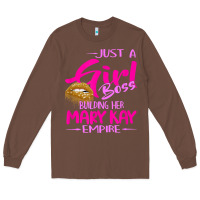 Chestnut just a girl boss building her mary kay empire gift for women t shirt Long Sleeve Tee - linhVisuals