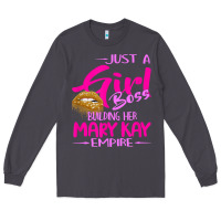 Smoke just a girl boss building her mary kay empire gift for women t shirt Long Sleeve Tee - linhVisuals