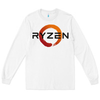 White ryzen free world Long Sleeve Tee - linhVisuals