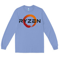 Colony Blue ryzen free world Long Sleeve Tee - linhVisuals