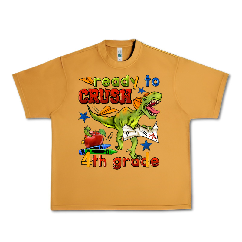 Ready To Crush 4th Grade Urban Heavy Tee by BundleAndBundleShop | Teevron