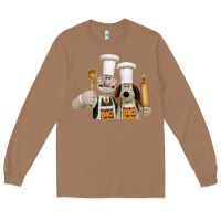 Toasted Coconut Wallace Gourmeat Long Sleeve Tee - linhVisuals
