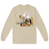 Mushroom Wallace Gourmeat Long Sleeve Tee - linhVisuals