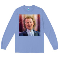 Colony Blue andre rieu violinist smile Long Sleeve Tee - linhVisuals