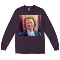 Plum andre rieu violinist smile Long Sleeve Tee - linhVisuals