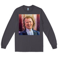 Smoke andre rieu violinist smile Long Sleeve Tee - linhVisuals