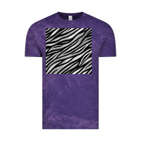Cloud Purple Zebra Seamless Pattern, Vintage Tee - BundleAndBundleShop