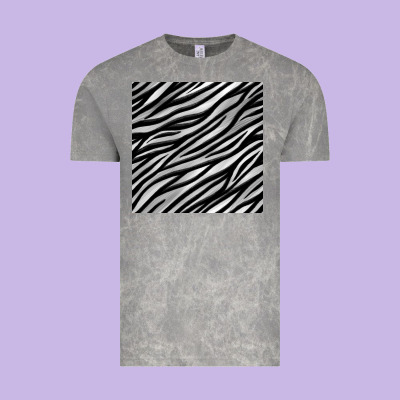 Zebra Seamless Pattern, Vintage Tee Designed By Bundleandbundleshop