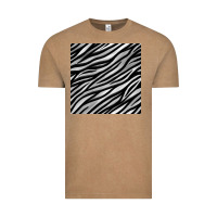 Vintage Coffee Zebra Seamless Pattern, Vintage Tee - BundleAndBundleShop