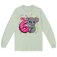 Matcha kids 6th birthday shirt for girls koala bear 6 years old t shirt Long Sleeve Tee - linhVisuals