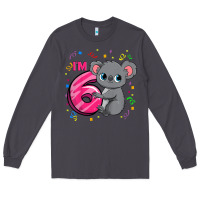 Smoke kids 6th birthday shirt for girls koala bear 6 years old t shirt Long Sleeve Tee - linhVisuals