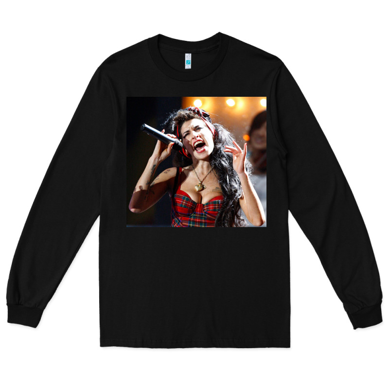Amy Winehouse's Hologram Will Tour Long Sleeve Tee by linhVisuals | Teevron