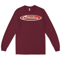 Burgundy new beverly cinema Long Sleeve Tee - linhVisuals