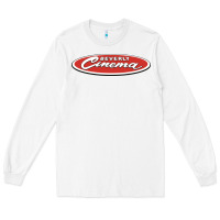 White new beverly cinema Long Sleeve Tee - linhVisuals